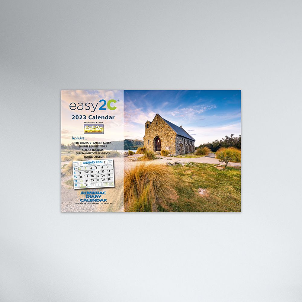 easy2C Calendar Pad - Cover