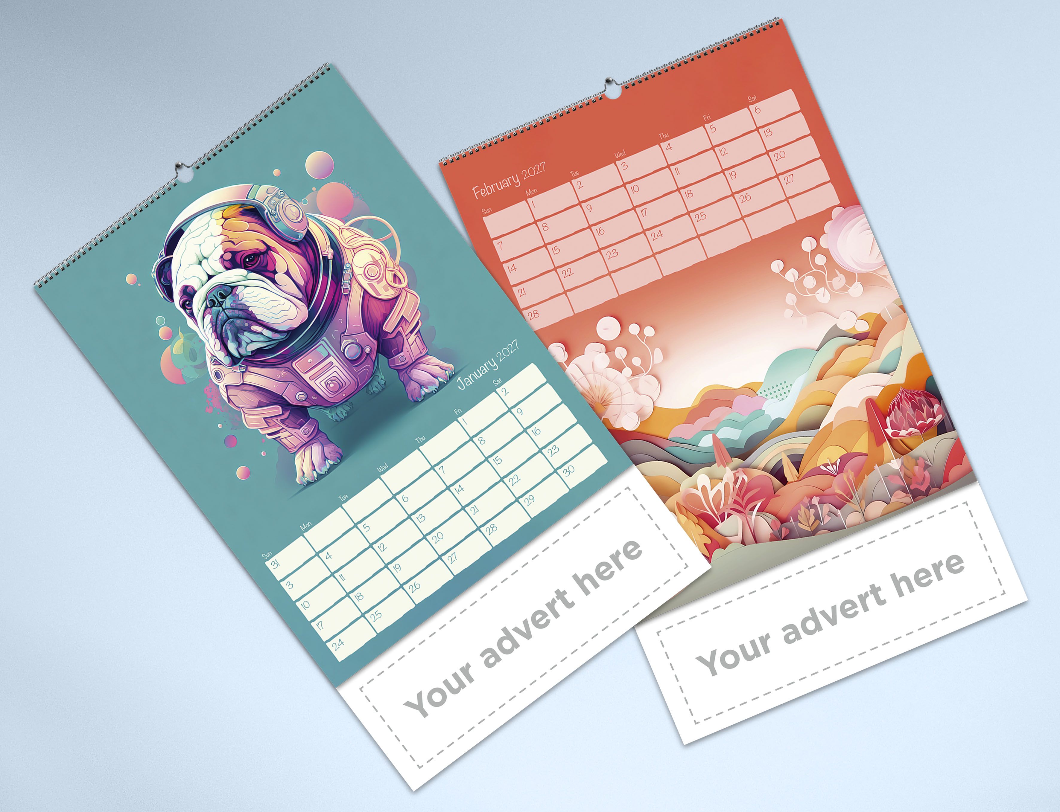 Advertising calendar