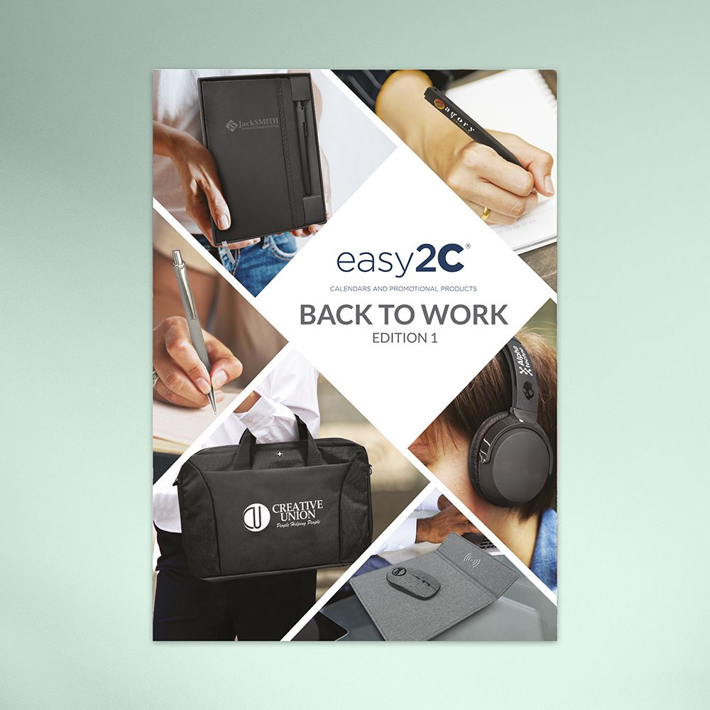 Back to work promotional products 