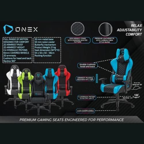 Kursi Gaming ONEX GX3 Premium Quality Gaming Chair