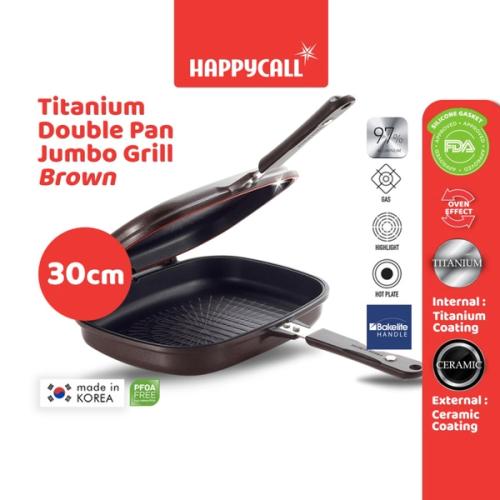 Happycall Titanium Double Pan Jumbo Grill