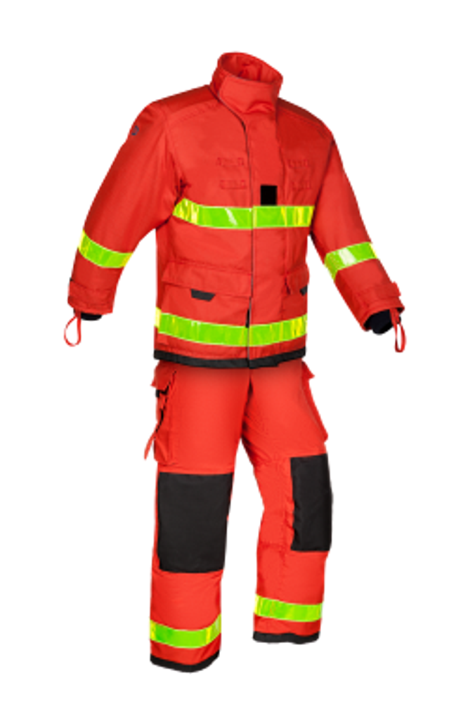 Paris Fire Brigade fire suit