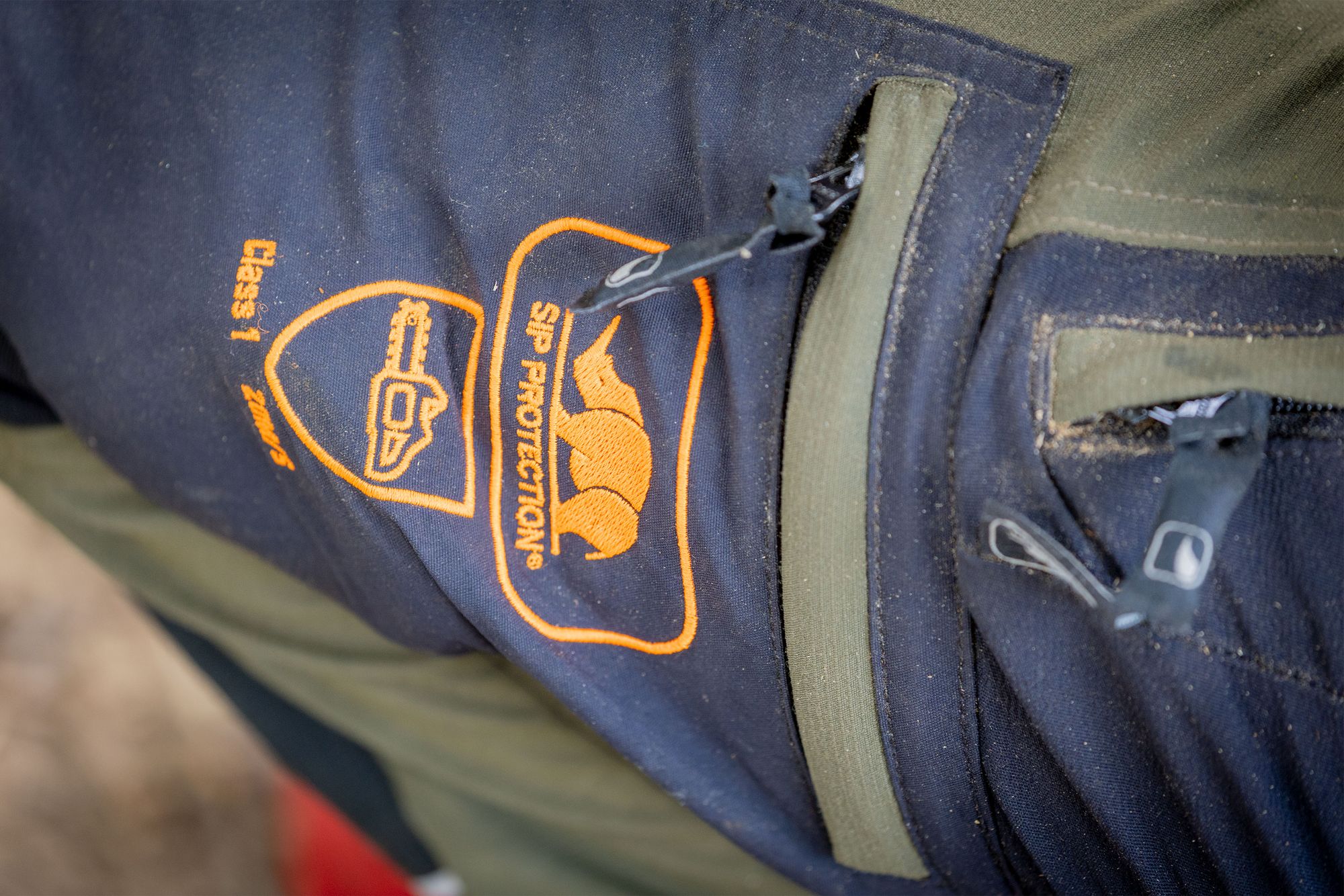 Chainsaw protection clothing - SIP Logo