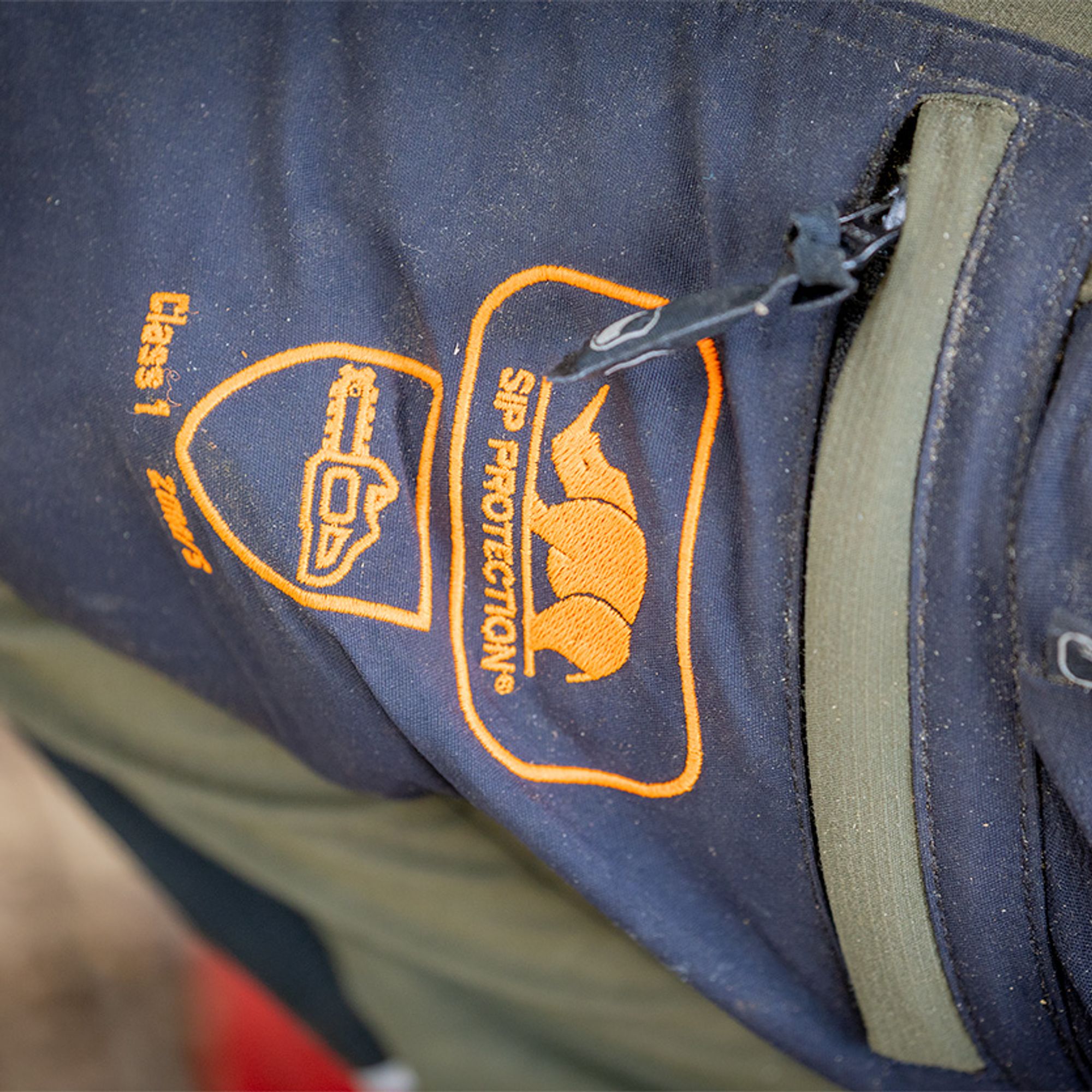 Chainsaw protection clothing - SIP Logo
