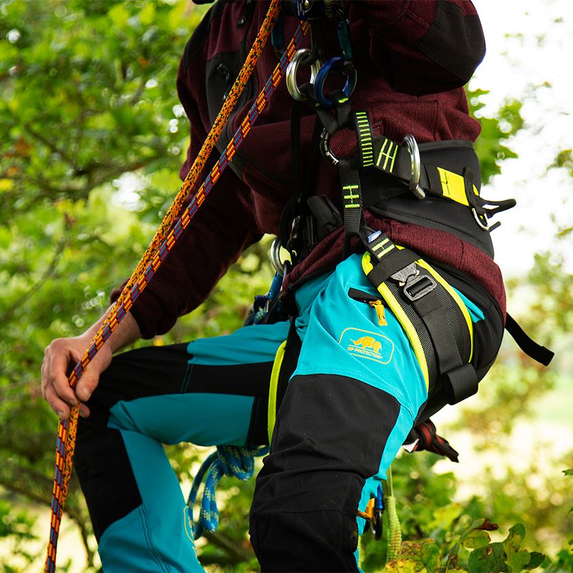Chainsaw protection clothing - Blue pants