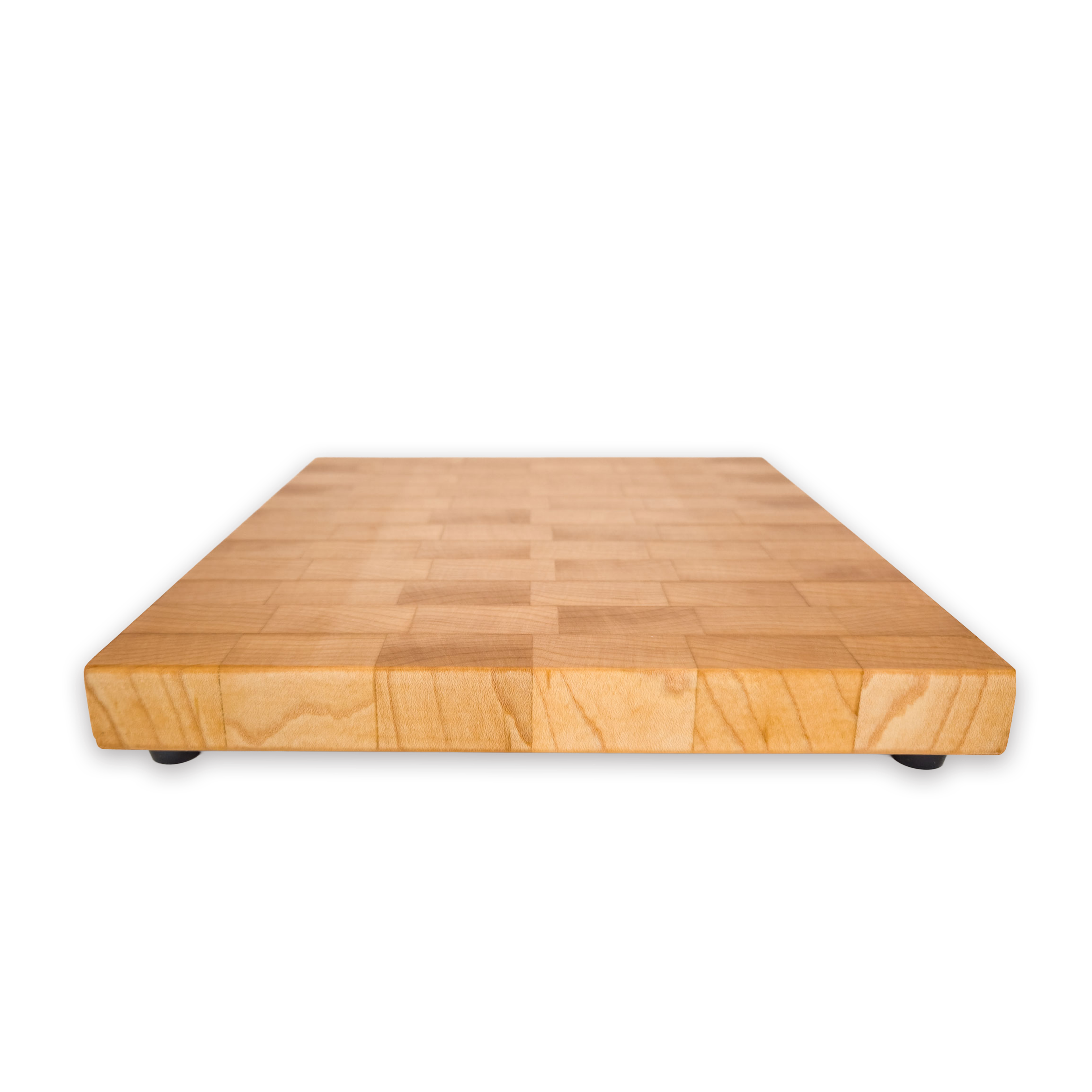 End grain maple cutting board, maple — large (7.29 × 8.5 in)
