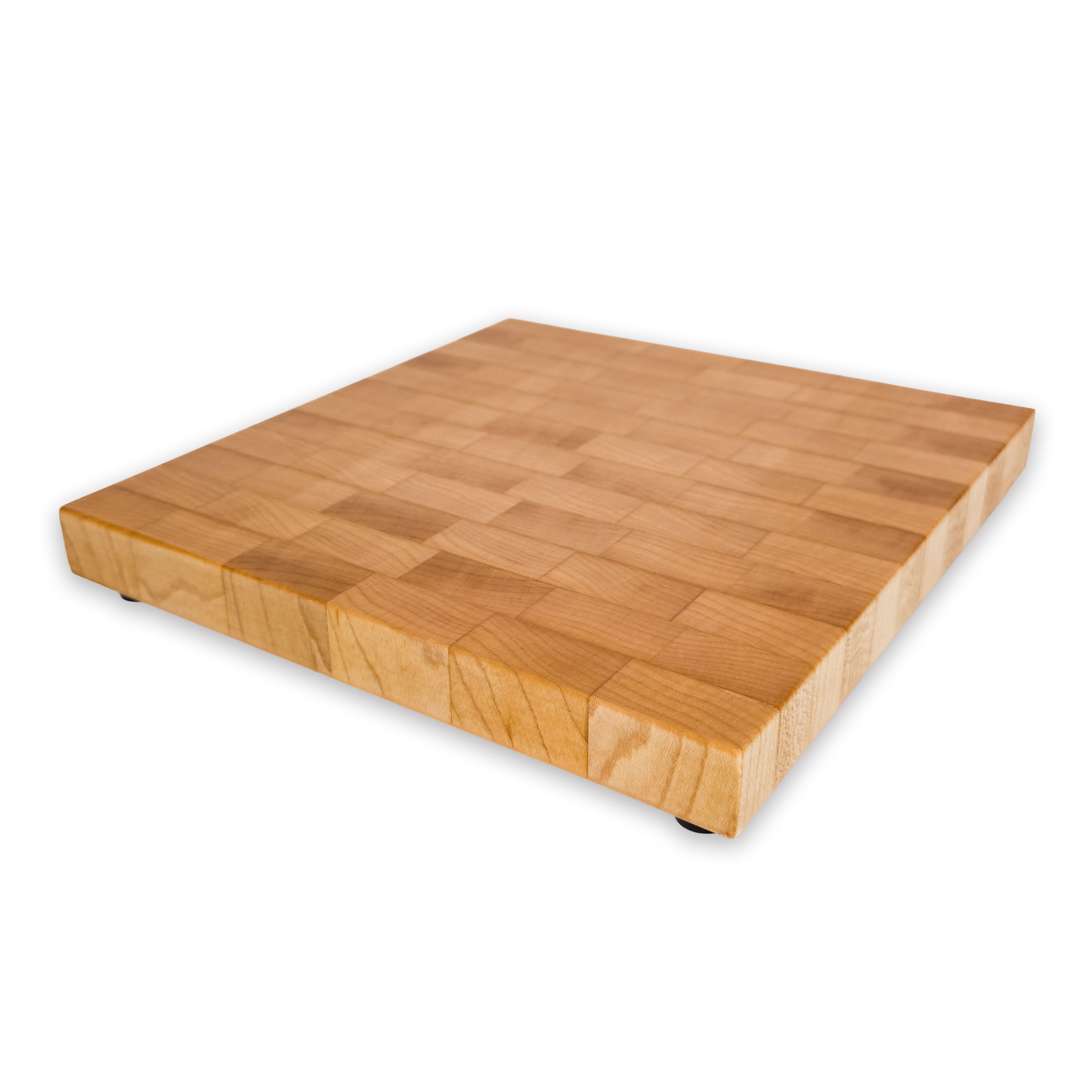 End grain maple cutting board, maple — large (7.29 × 8.5 in)