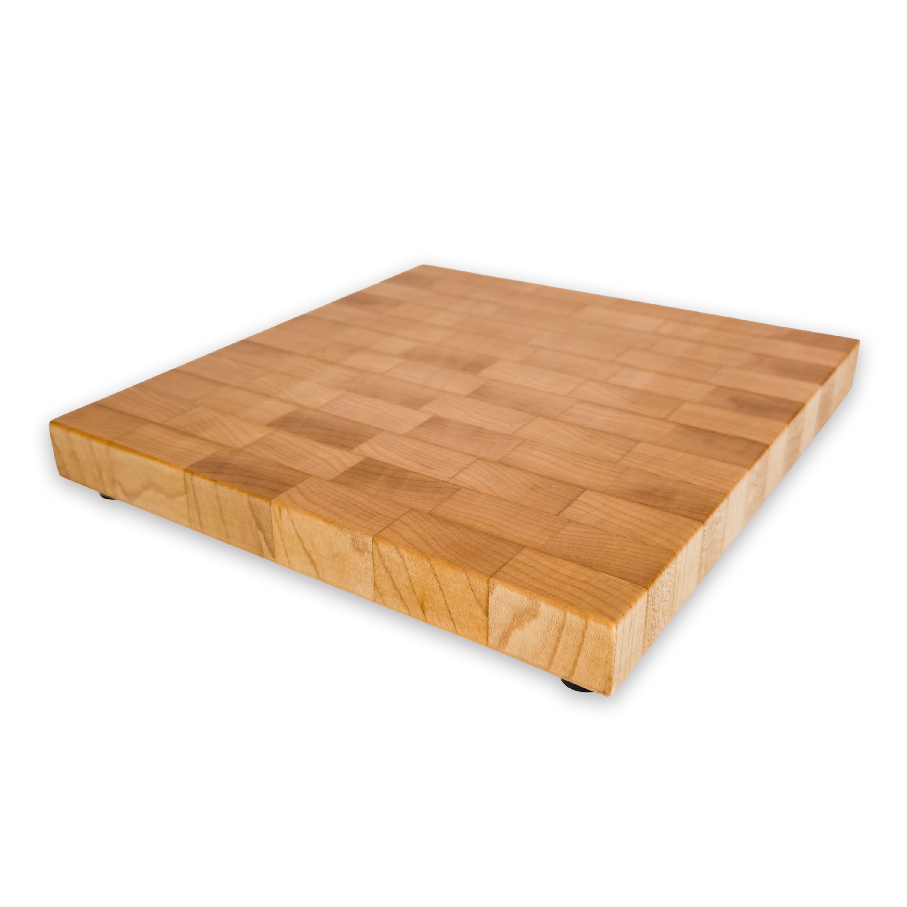 End grain maple cutting board, maple — large (7.29 × 8.5 in)
