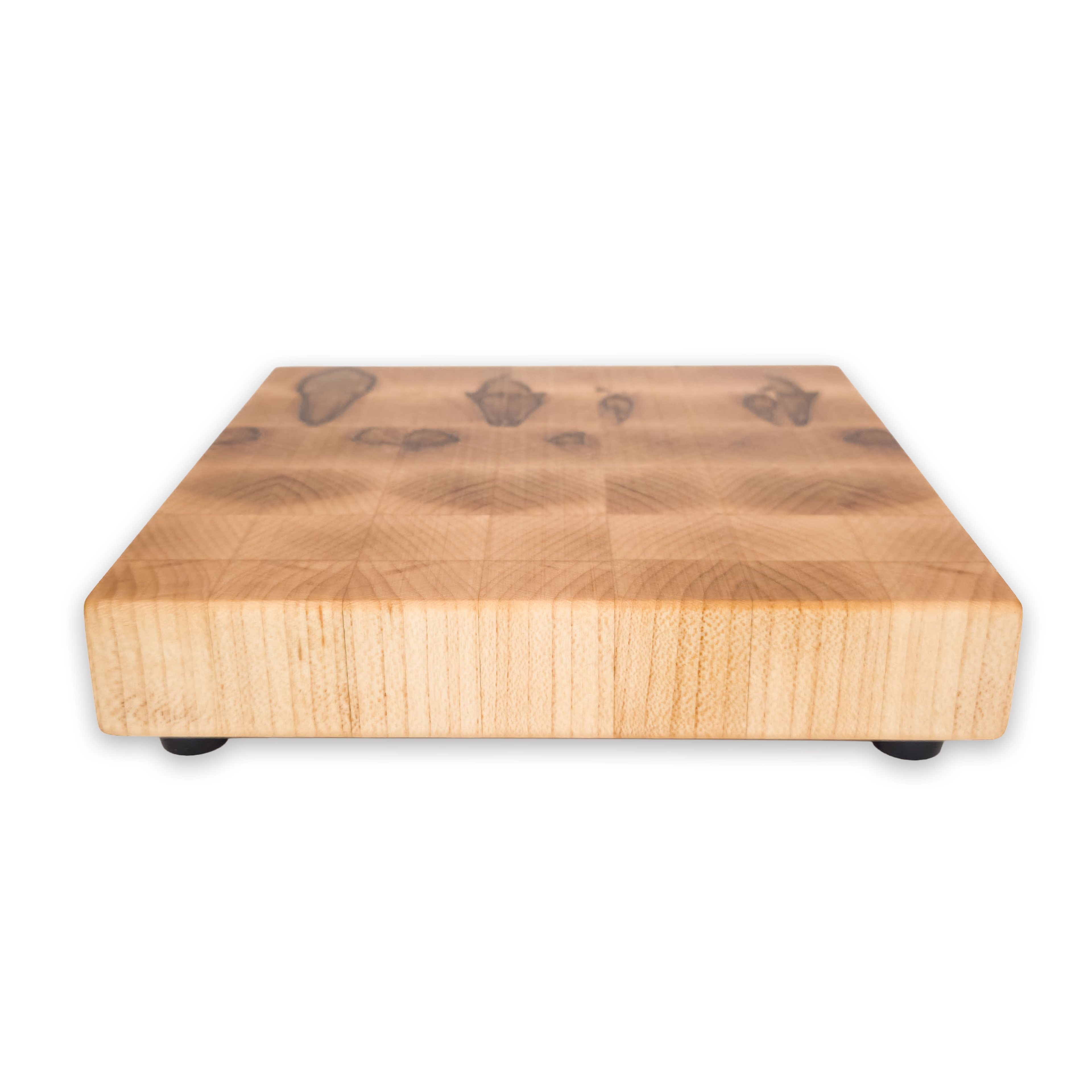 End grain spalted maple cutting board, spalted maple