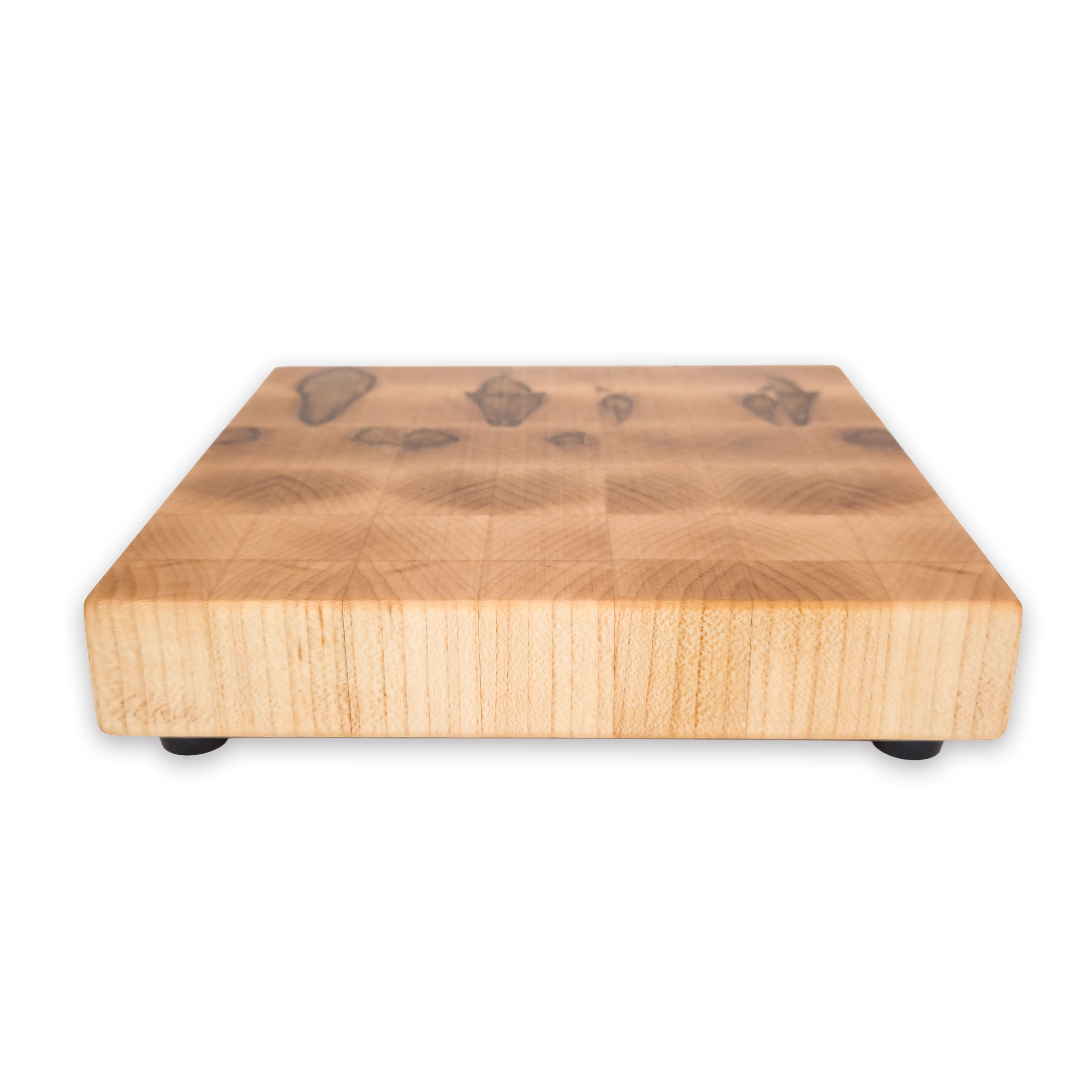 End grain spalted maple cutting board, spalted maple