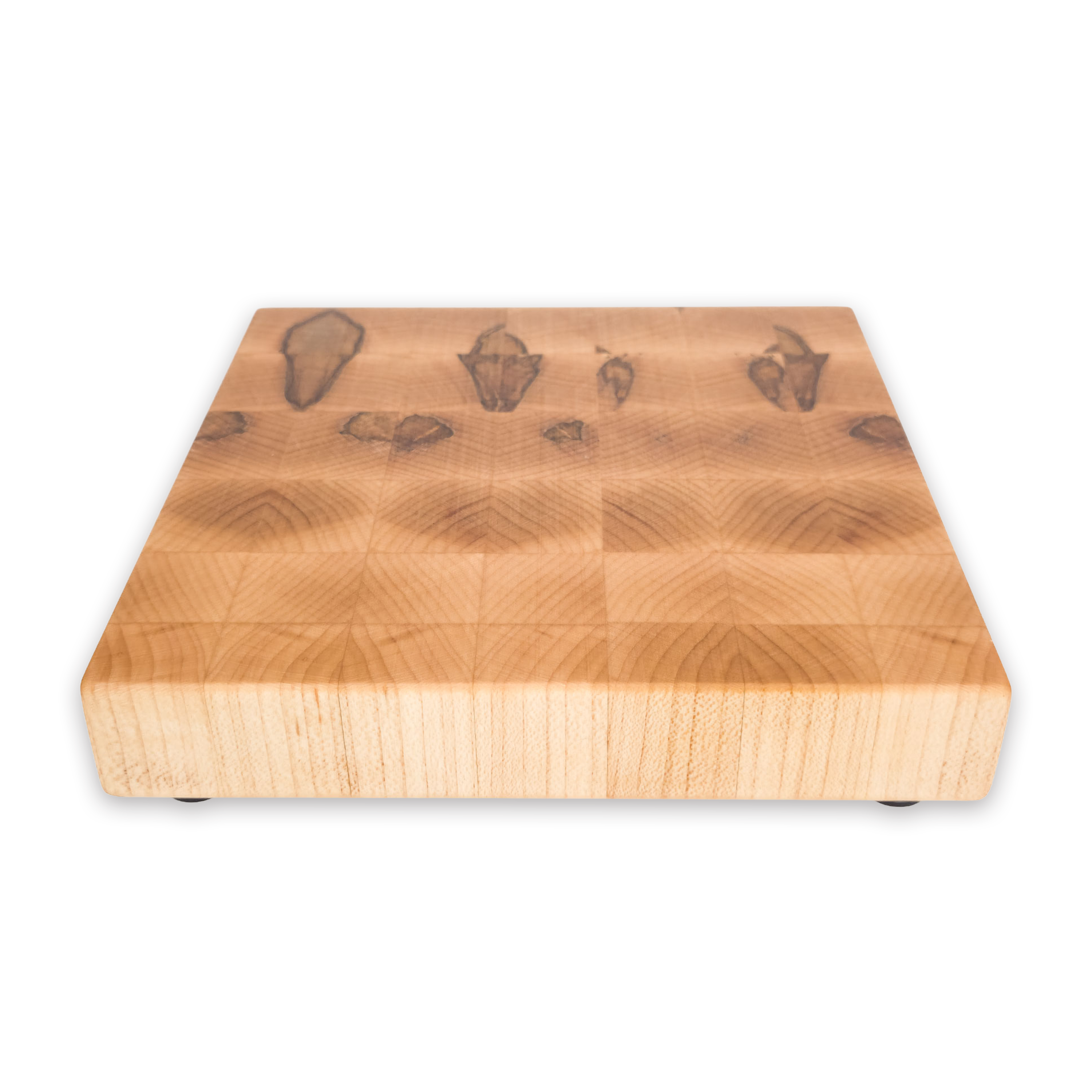 End grain spalted maple cutting board, spalted maple