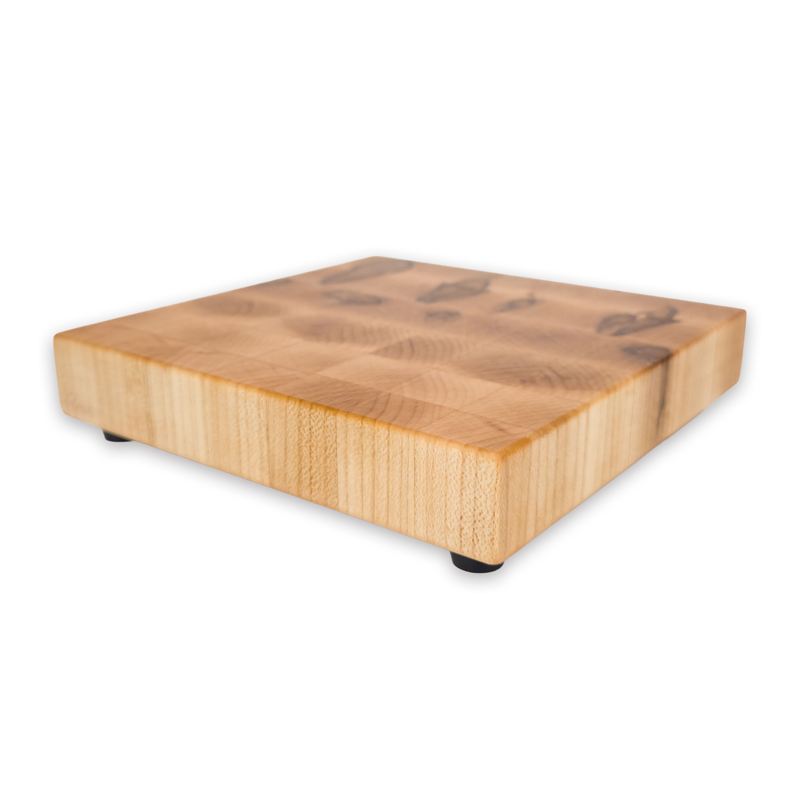 End grain spalted maple cutting board, spalted maple