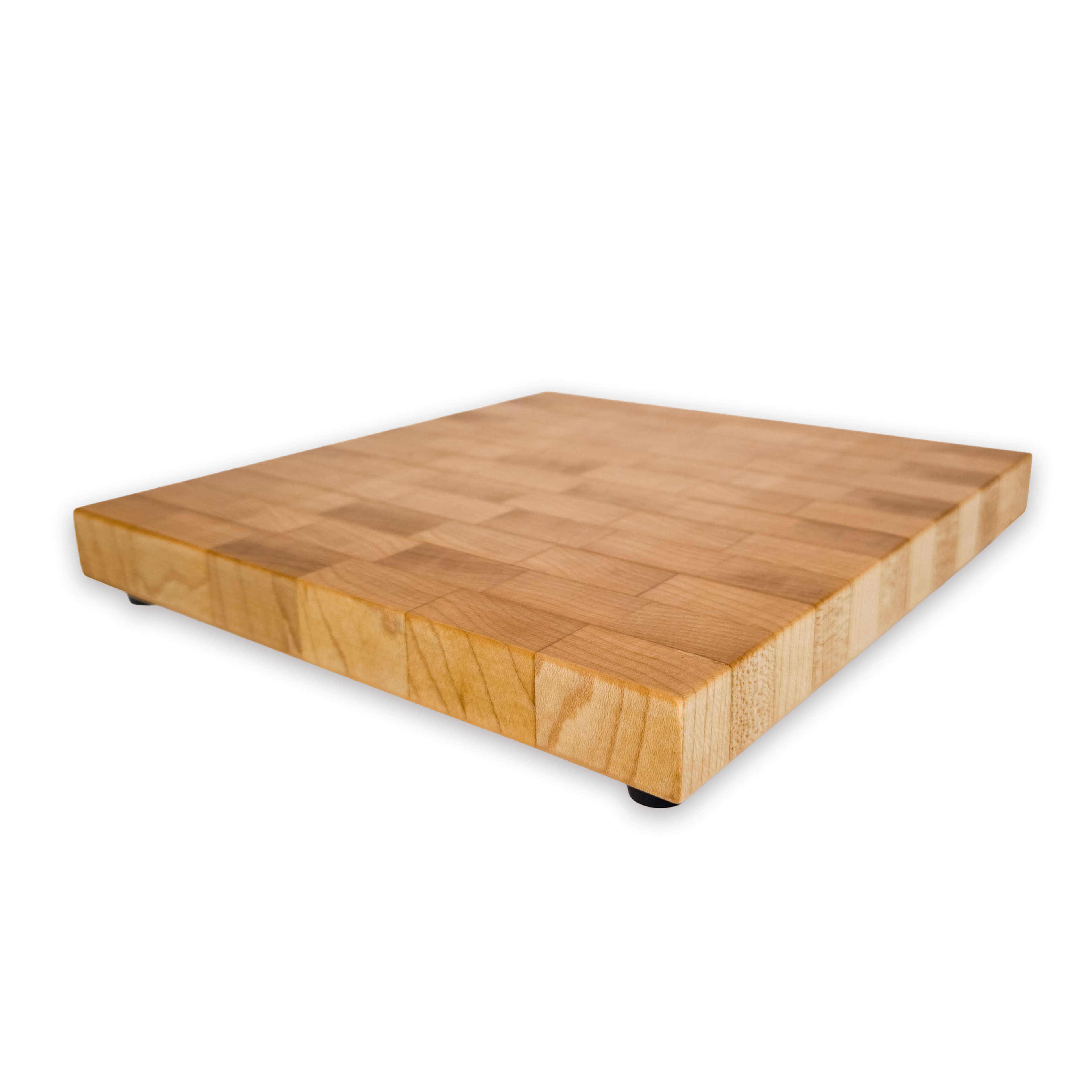 End grain maple cutting board, maple — large (7.29 × 8.5 in)
