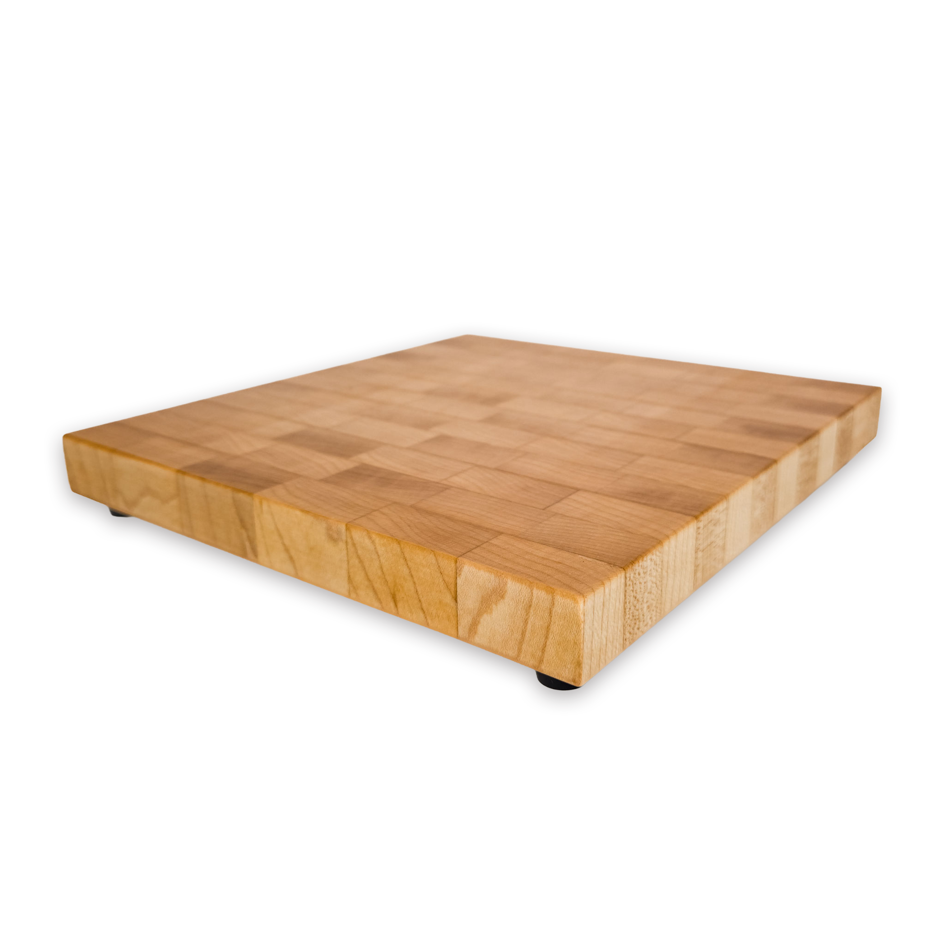 End grain maple cutting board, maple — large (7.29 × 8.5 in)