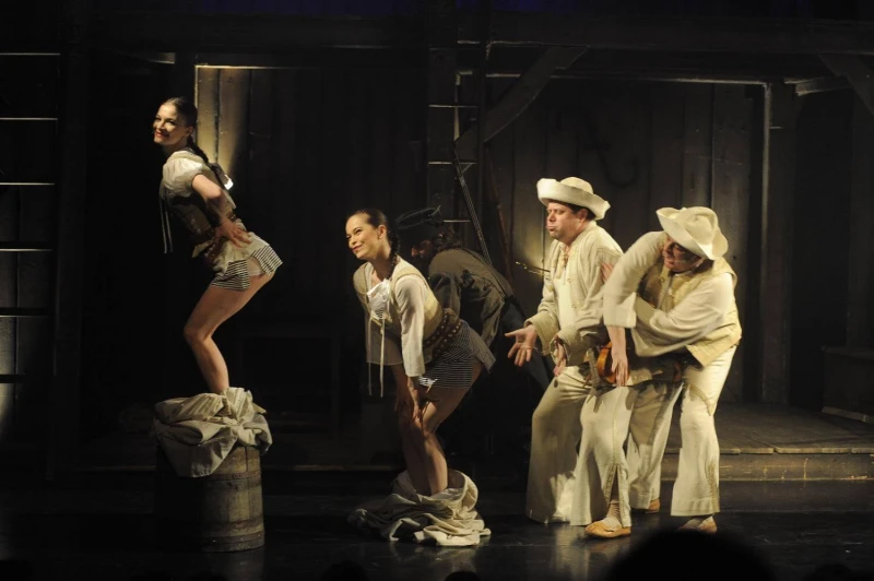 Painted on the glass