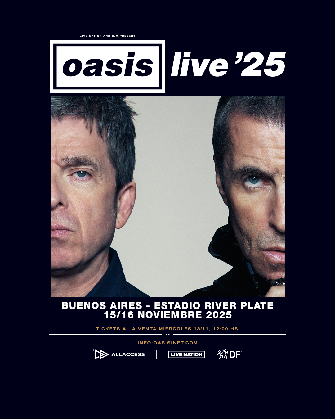 El tour “OASIS LIVE 25” 