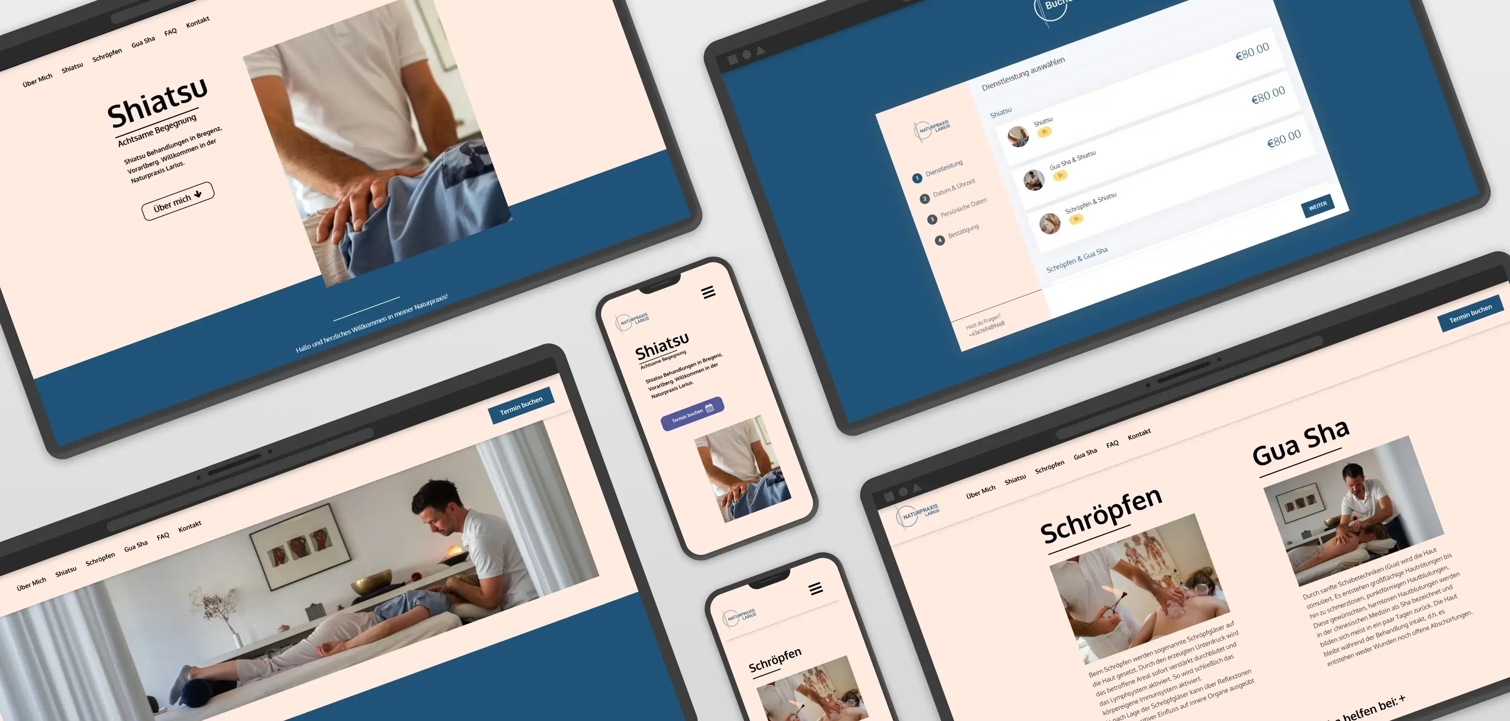 Website Naturpraxis Larius