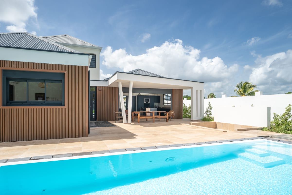Villa Kassav et sa piscine privée à Port-Louis