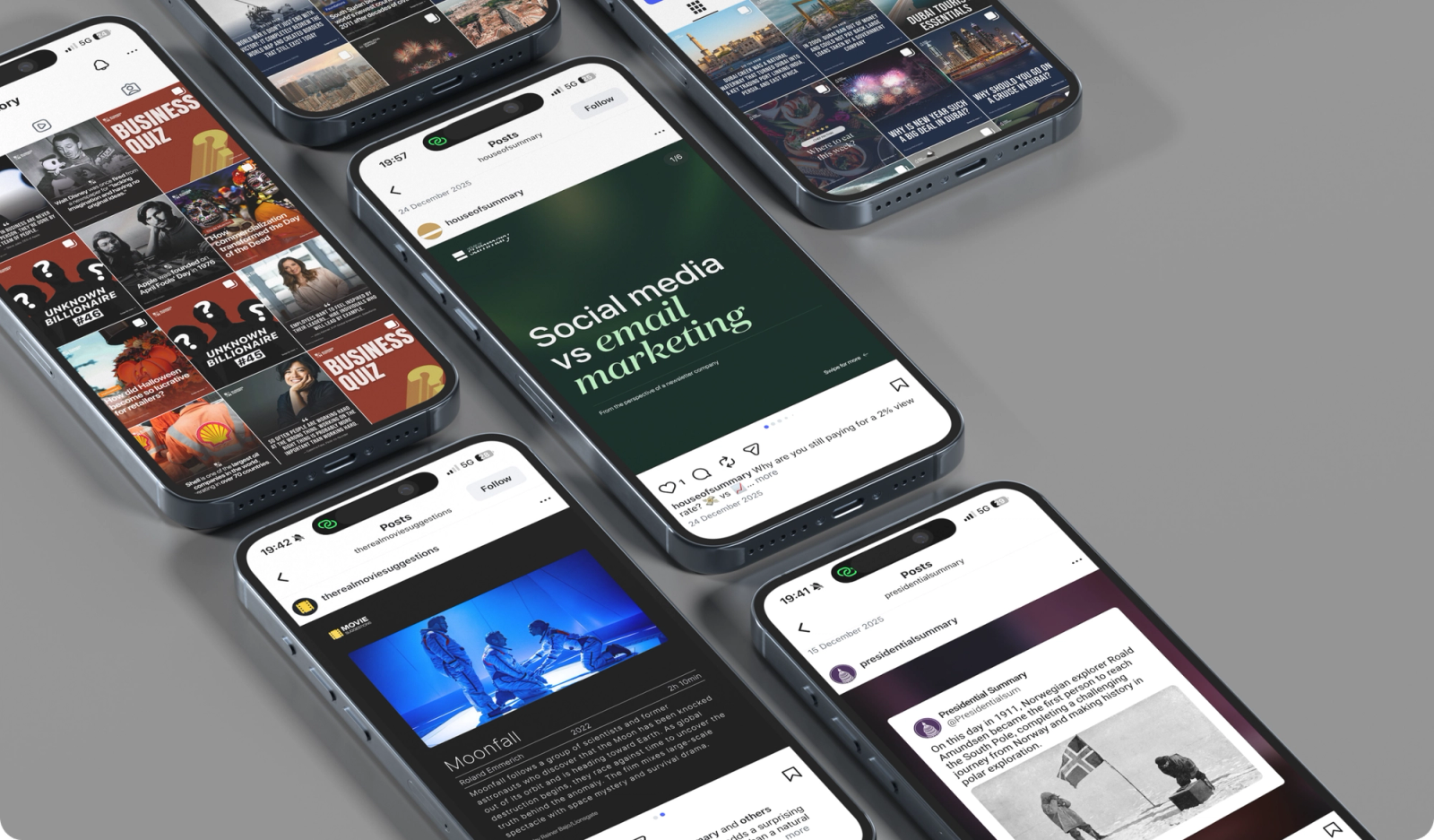 Social Posts & Ads screen 1