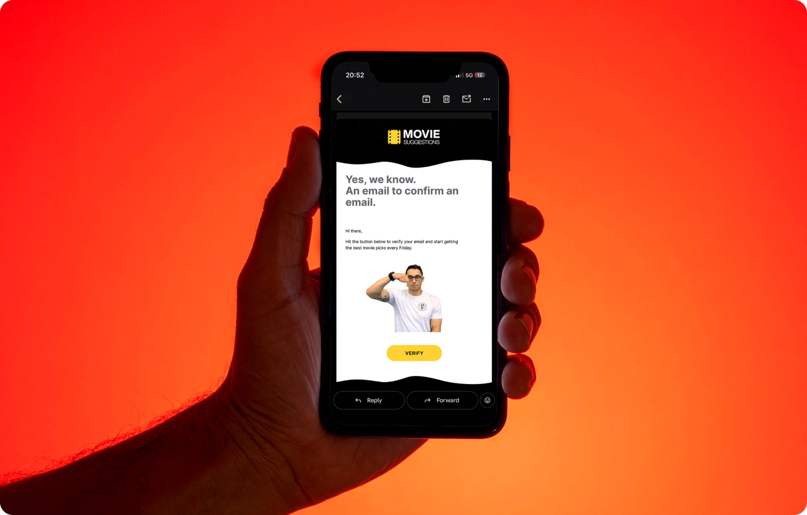 Newsletter screen 3