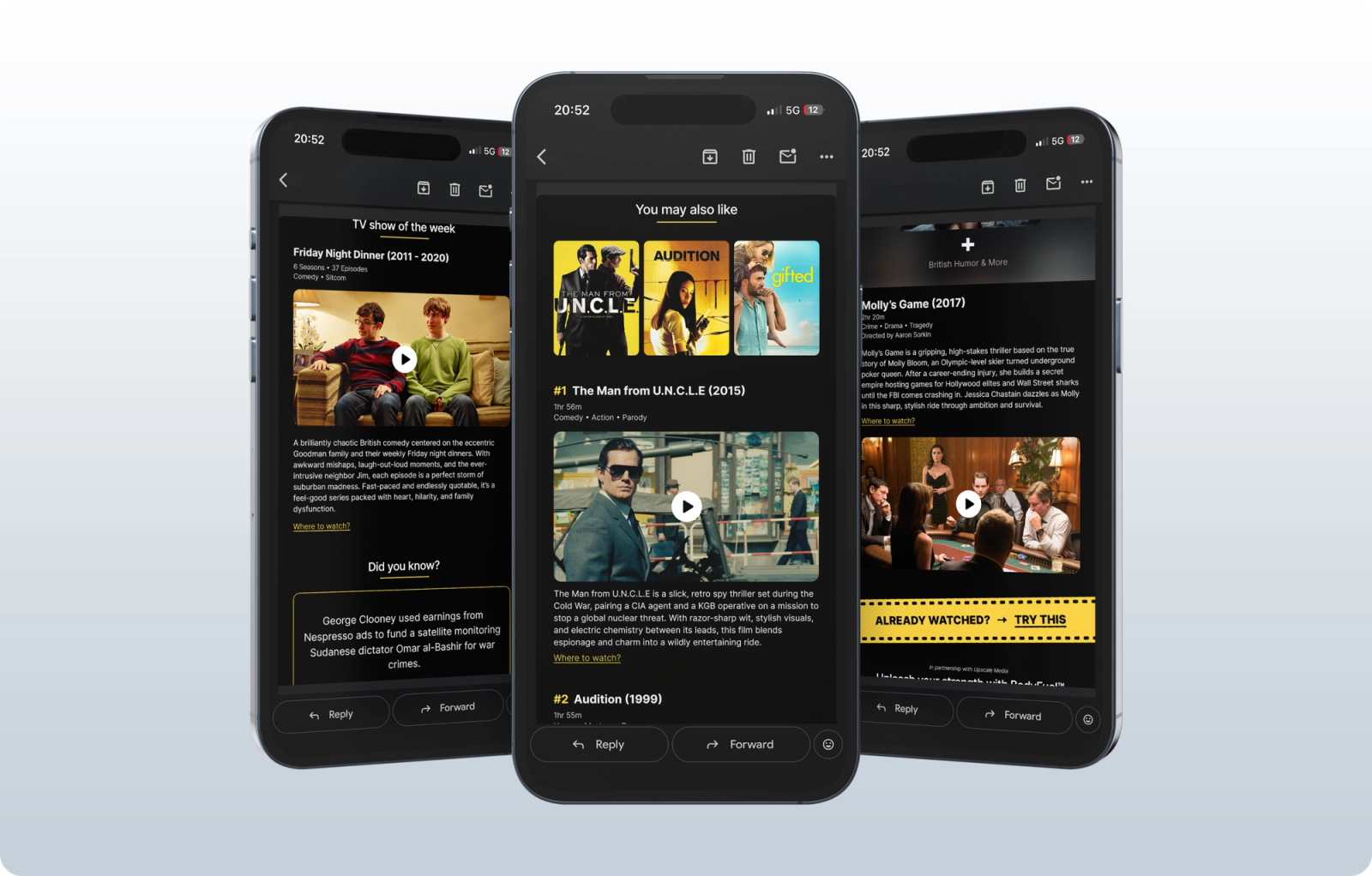 Newsletter screen 2