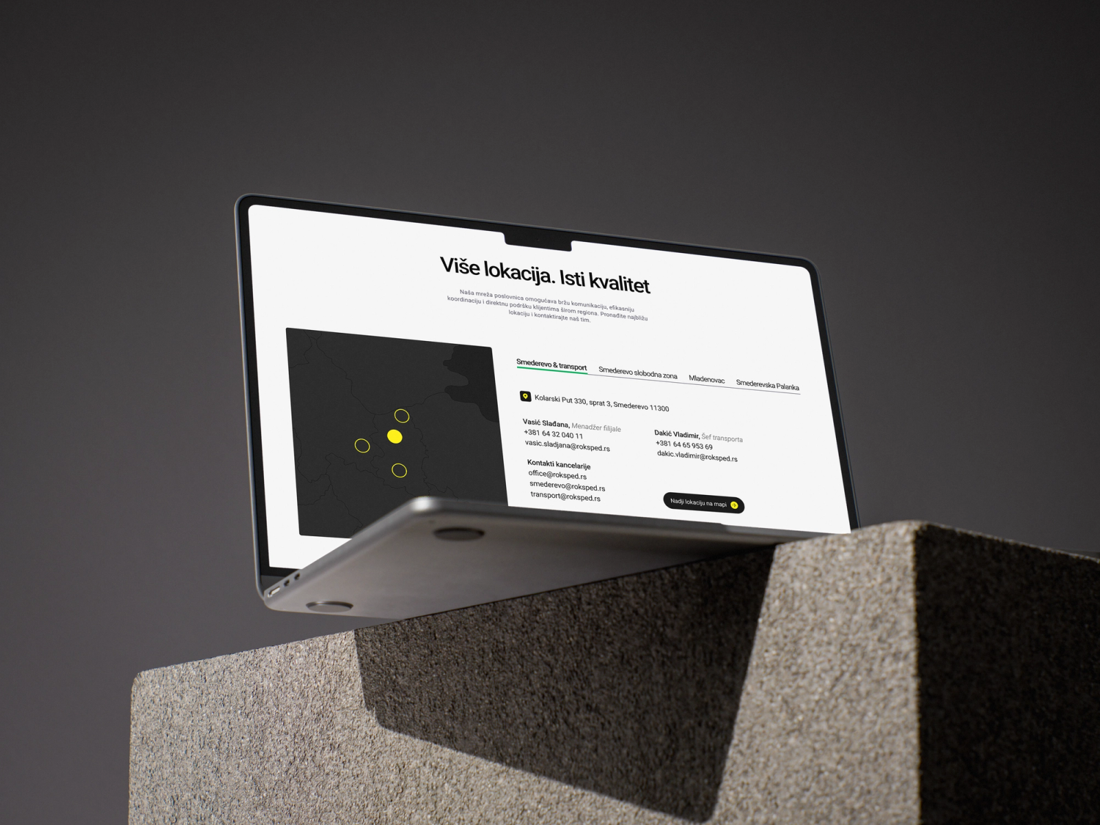 Website screen 3
