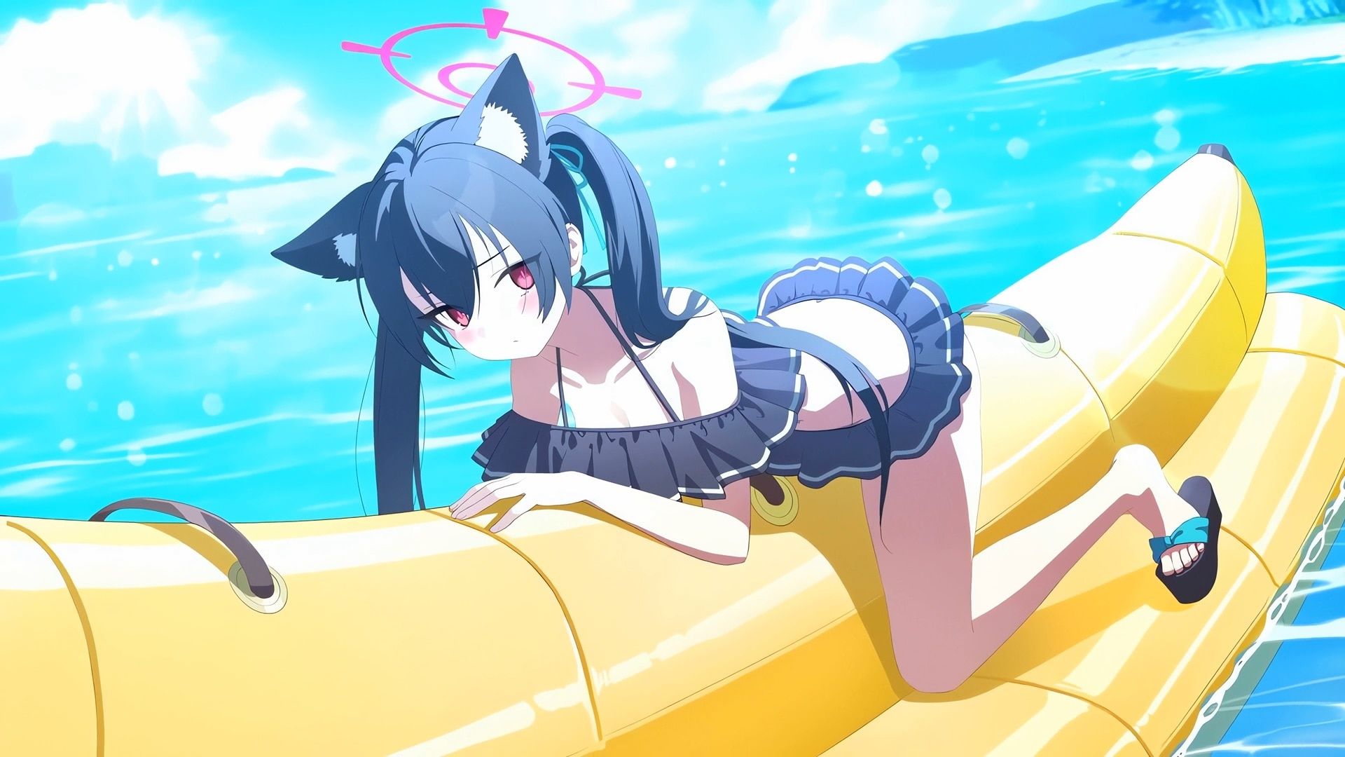 Kuromi Serika (Swimsuit)