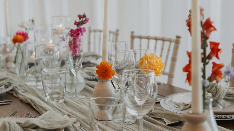 A tablescape