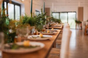 Photo of a tablescape