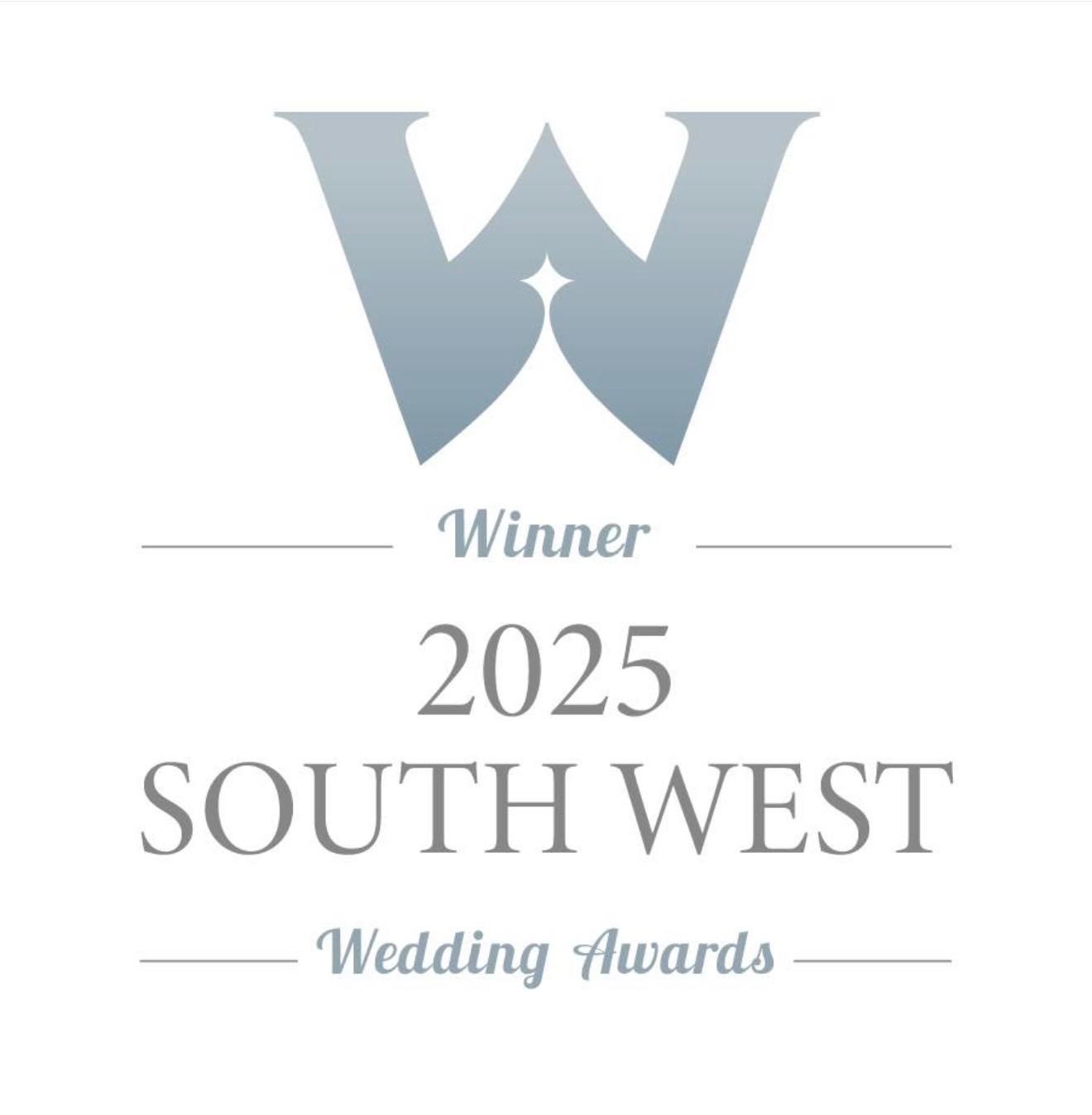 South West Wedding Awards Winner 2025