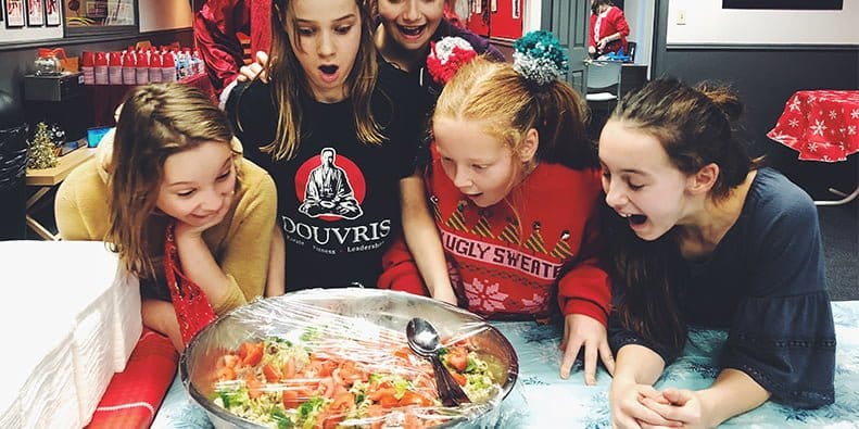 Douvris Bank Street Christmas Potluck