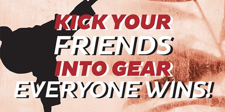 Kick Your Friends Into Gear