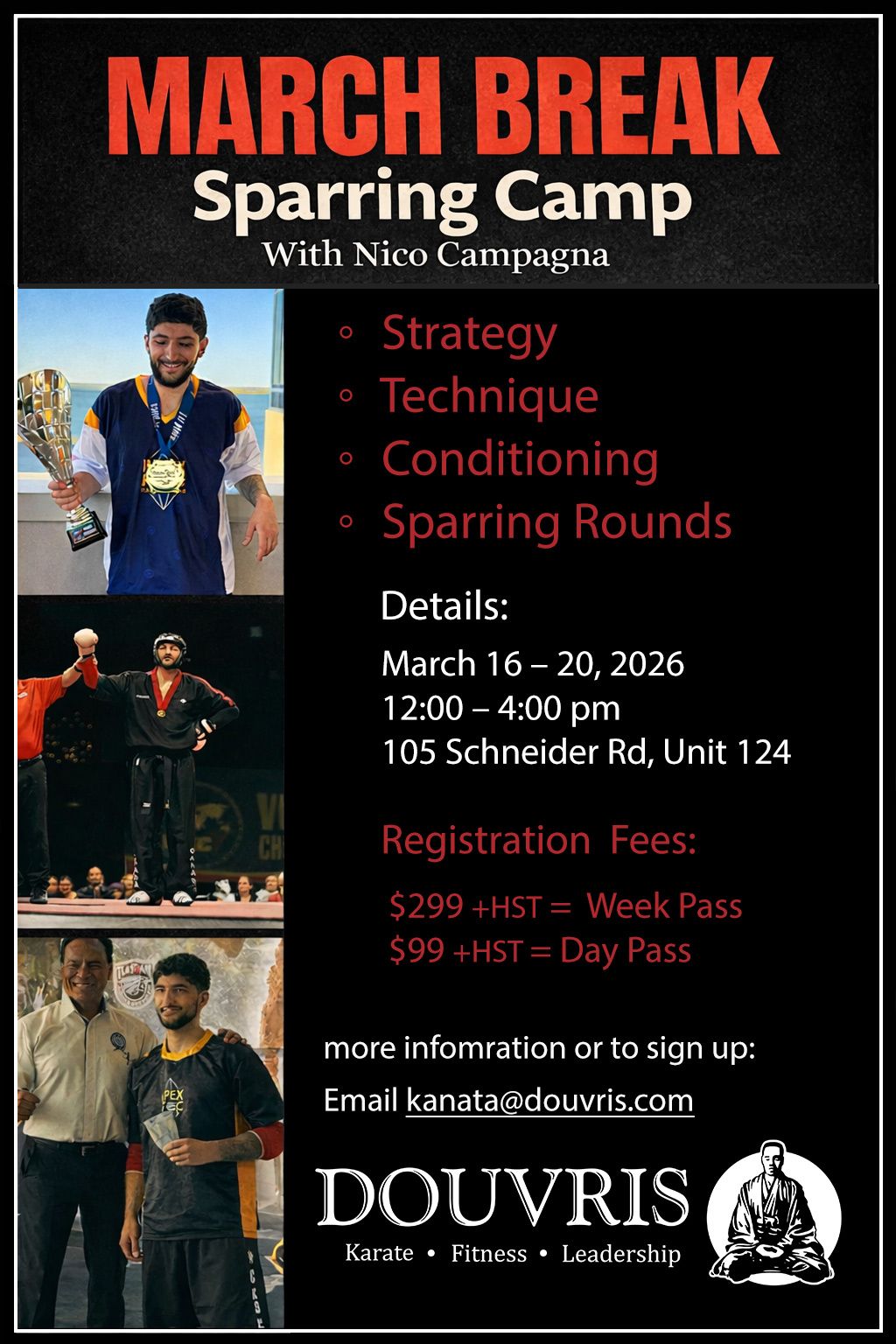 March Break Sparring Camp