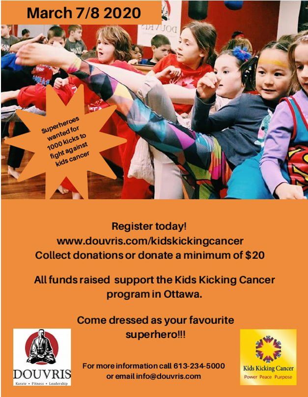 2020 Kids Kicking Cancer Canada Cardio-A-Thon