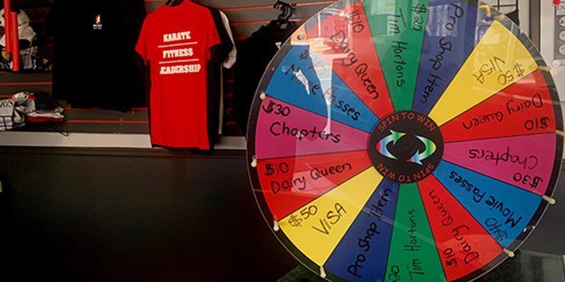Refer A Friend & Spin The Prize Wheel