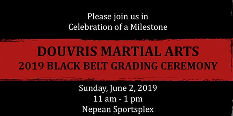 Black Belt Grading Ceremony 2019