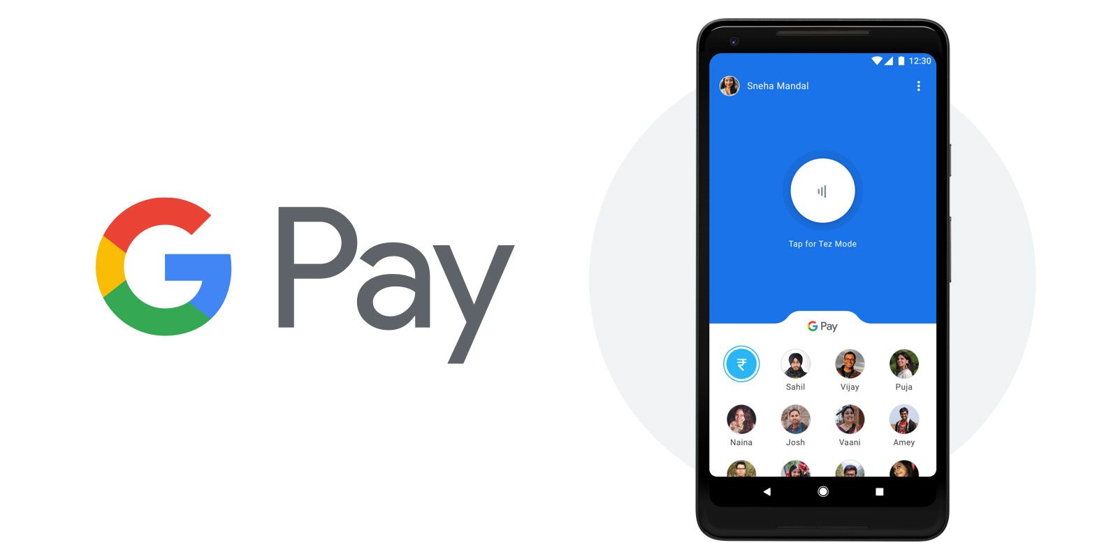 Online payment methods: Google Pay.