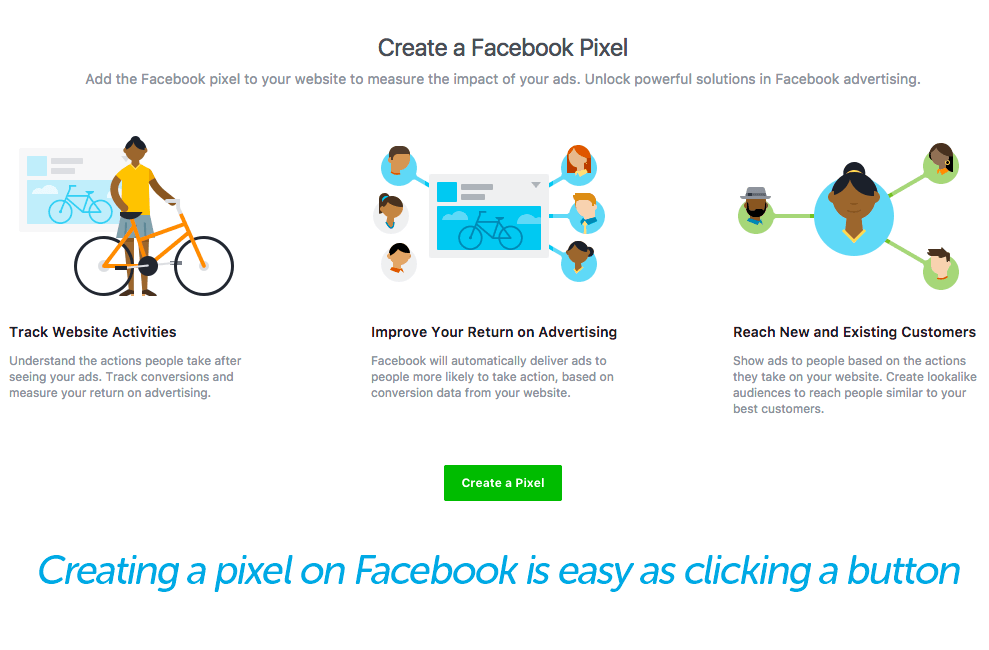 Creating a website tracking pixel for Facebook