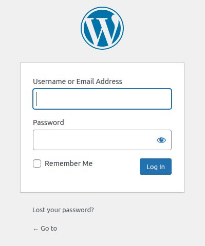 Log into your WordPress admin dashboard