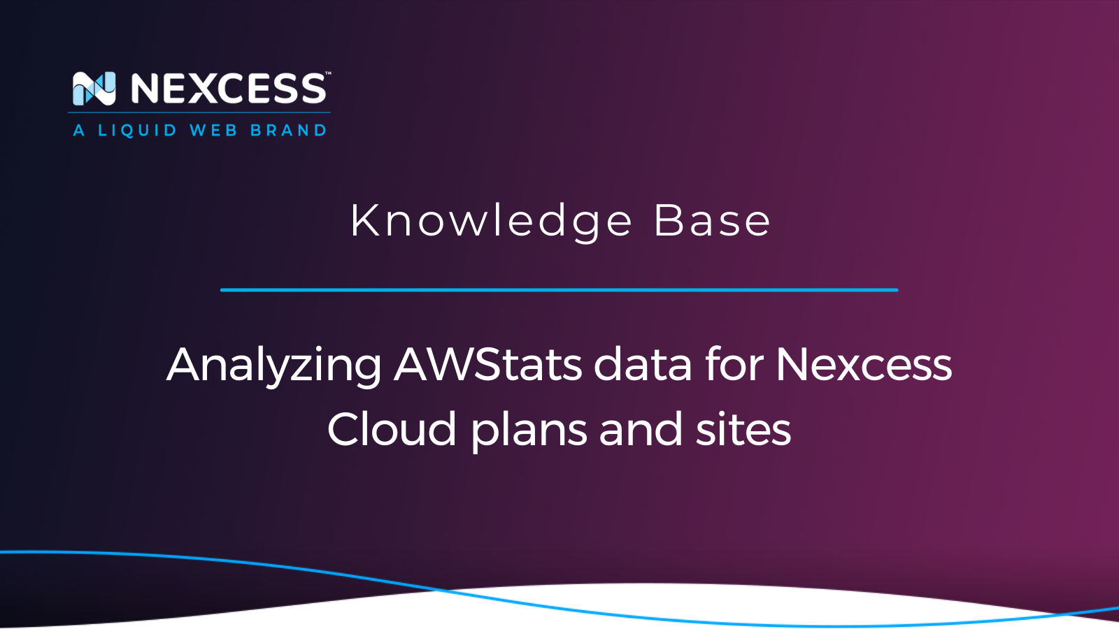 Analyzing AWStats data for Nexcess Cloud plans and sites