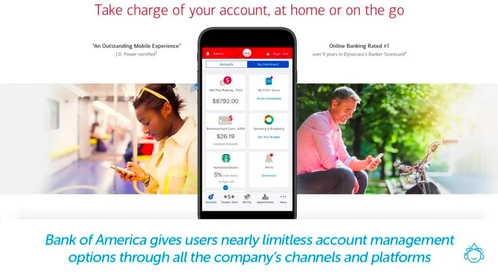 Bank of America multichannel marketing example