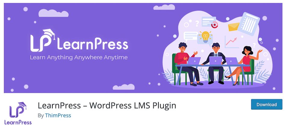 LearnPress plugin.