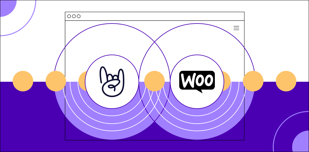 The Events Calendar logo next to the WooCommerce logo