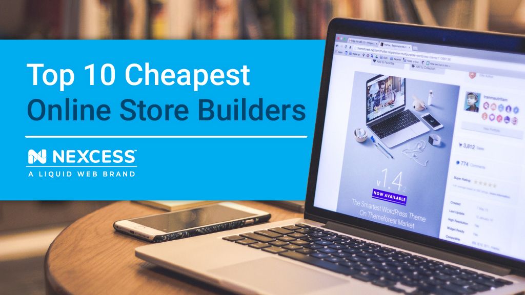 Top 10 cheapest online store builders.