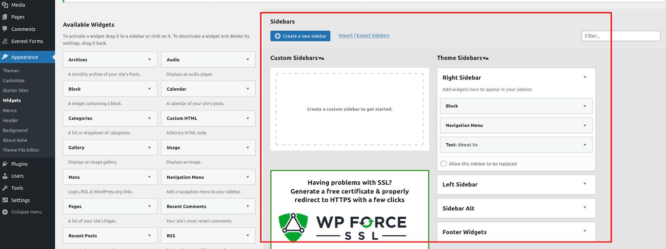 How to Add a Sidebar in WordPress Sidebar Template [2022] Nexcess