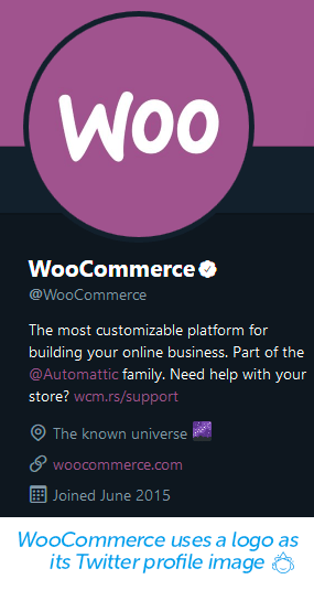 Twitter profile for WooCommerce