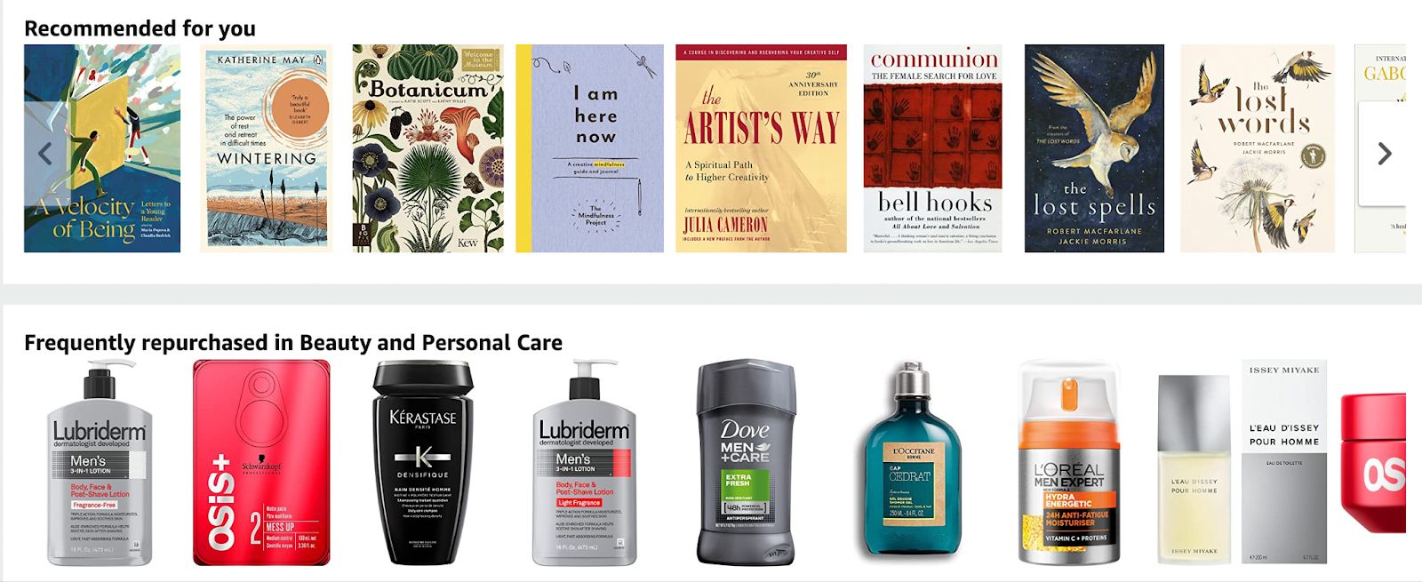 Amazon shows how ecommerce websites with customized homepages help drive traffic to online stores.