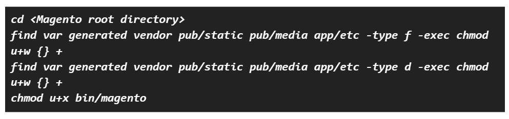 If you are facing permission issues while running Magento composer install or upgrade, you will need to correctly set permissions in order to avoid the problem.