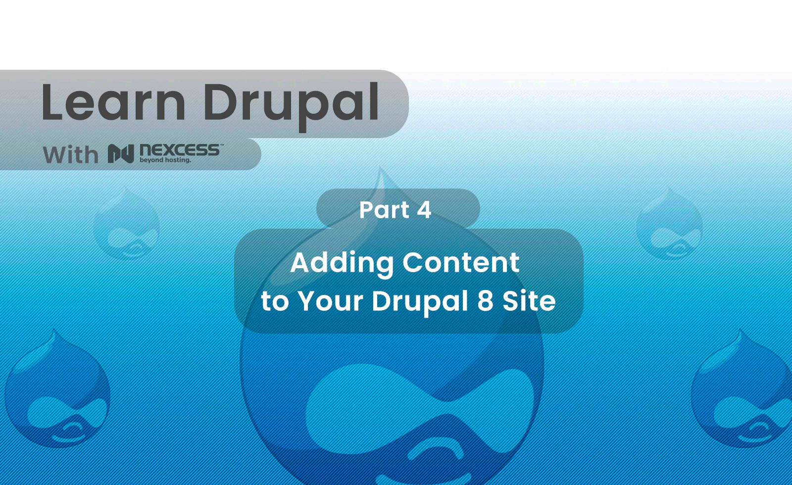 Adding Content to Your Drupal 8 Site
