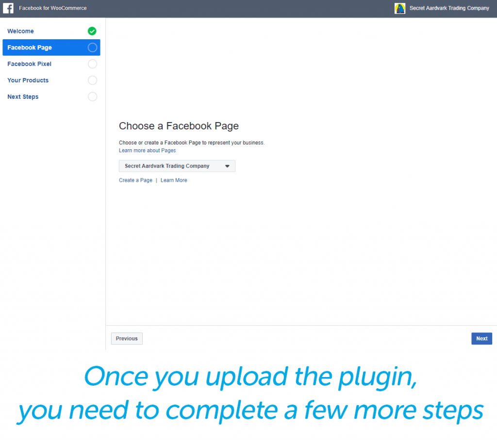 Finishing the website pixel plugin set up